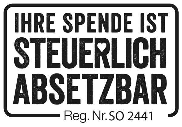 Ihre Spende ist steuerlich absetzbar